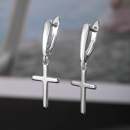 Сережки Хрестики – фото 2