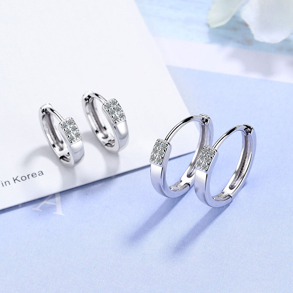 Сережки Колечки - 13 мм – фото 1